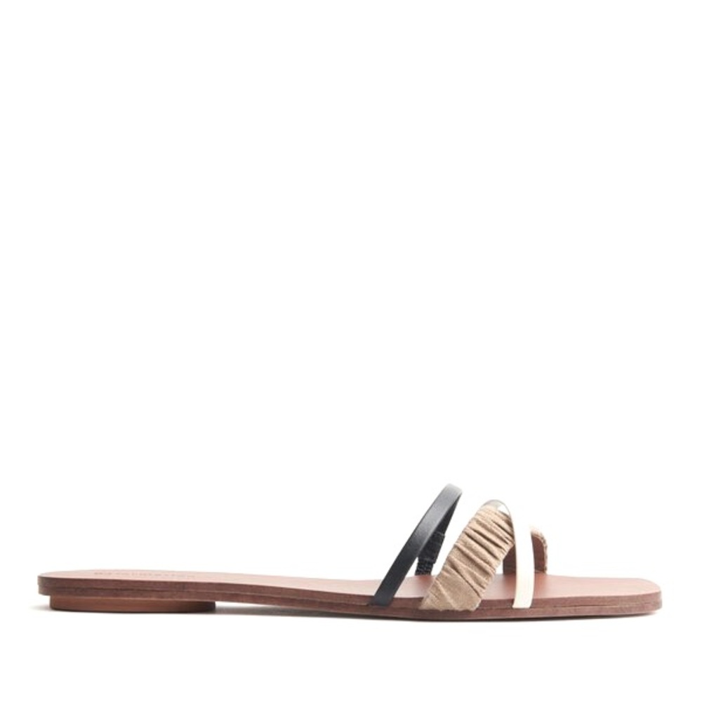 *NEW* Katina Strappy Flat Slide SZ 7.5
